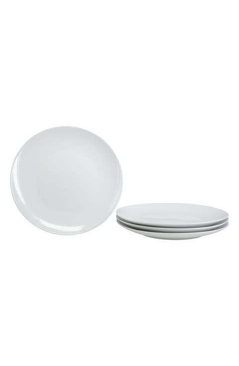 Set of 4 Coupe Dinner Plates
