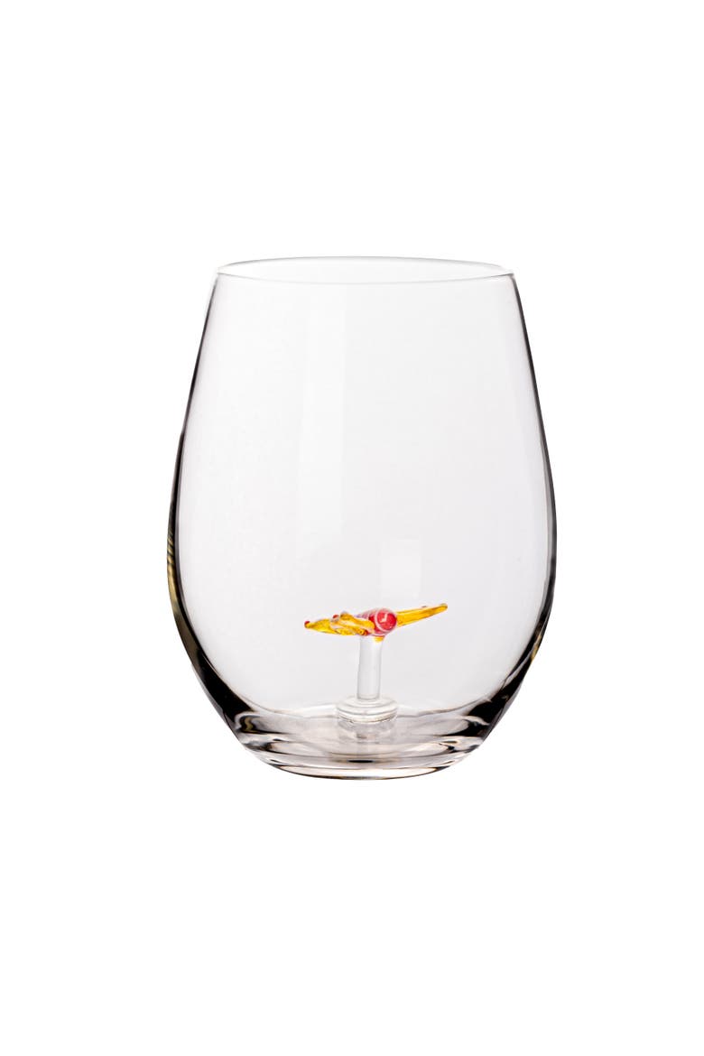 Stemless Wine Glass Set, Alternate, color, Clear