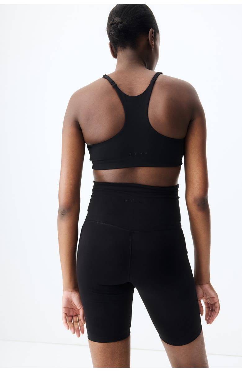 H&M Mama Before & After Cycling Shorts, Alternate, color, Black