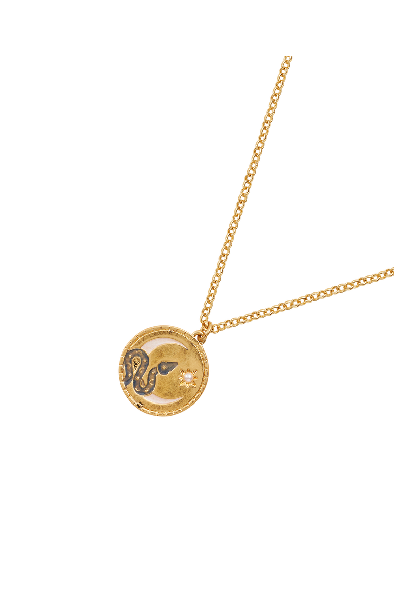 Fable England Snake Spirit Guide Necklace, Main, color, Multi & Gold