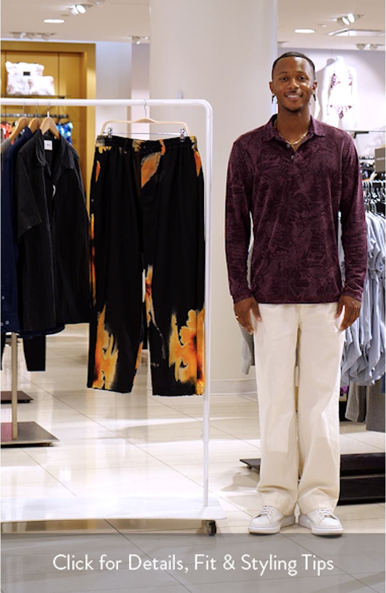 Allover Print Sport Uniform Track Pants, sales video thumbnail