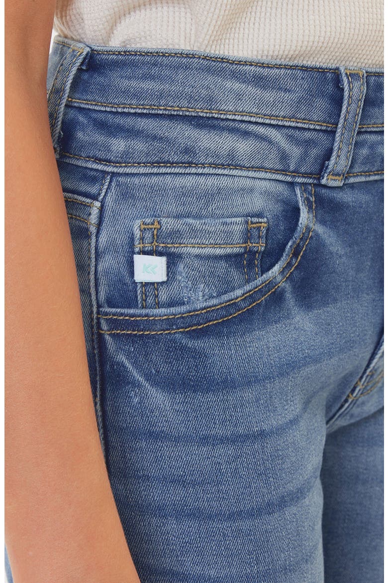 Dream High Rise Mini Straight Leg Jeans, Alternate, color, Medium Wash