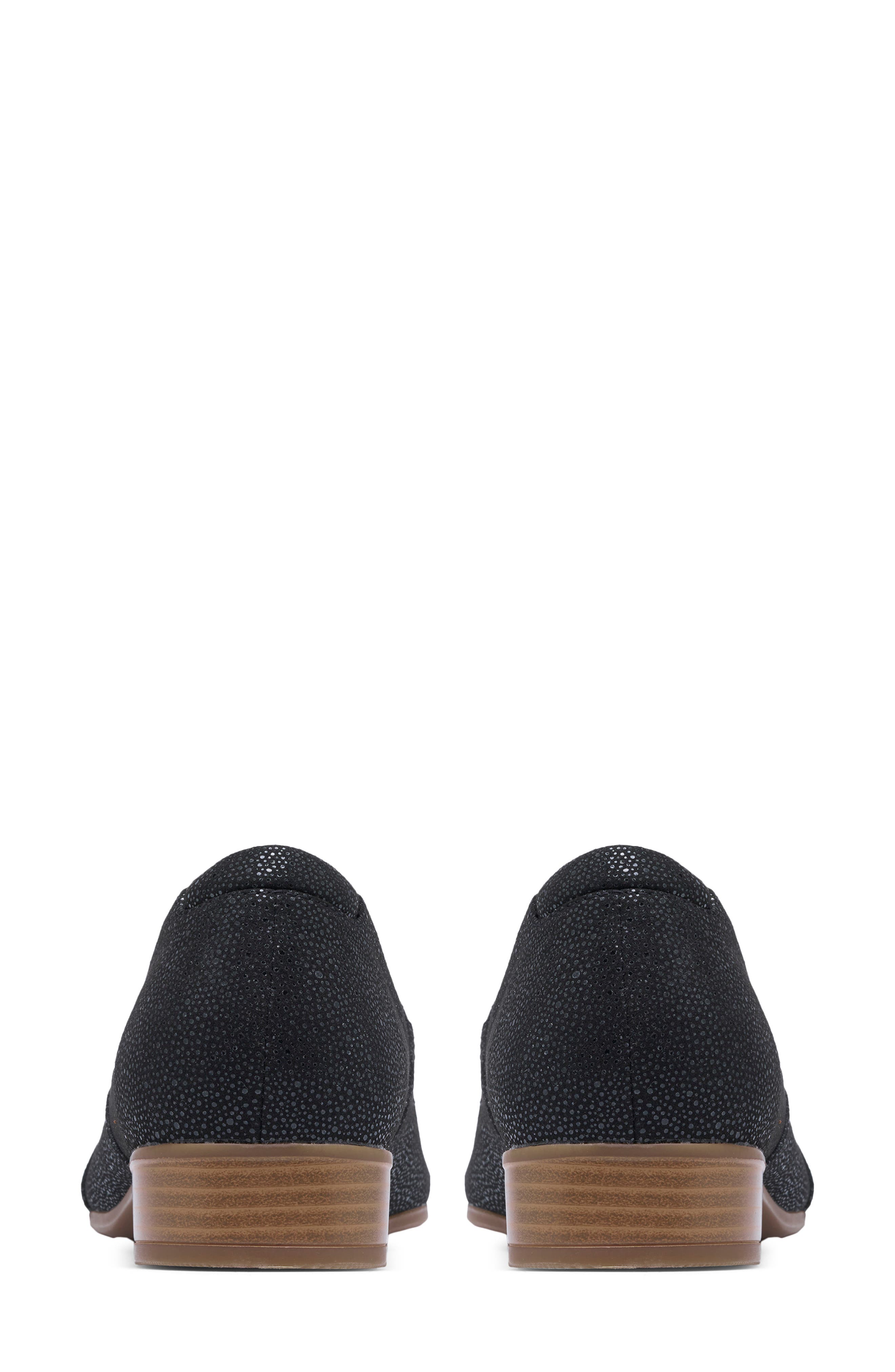 Clarks<sup>®</sup> Juliet Palm Loafer, Alternate, color, Black Interest