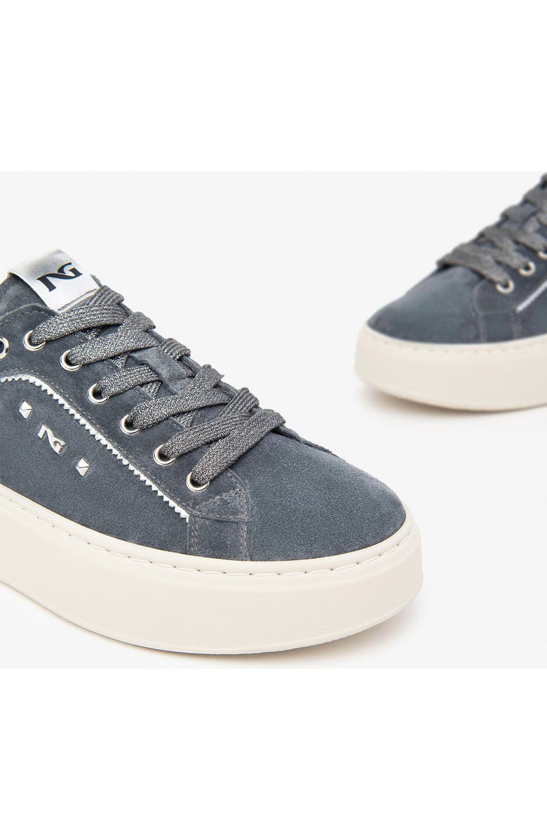 NeroGiardini Platform Sneaker, Alternate, color, Denim