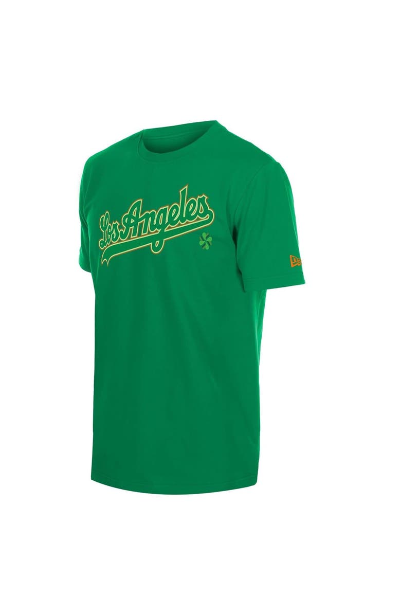 New Era Men's New Era  Green Los Angeles Dodgers 2026 St. Patrick's Day T-Shirt, Alternate, color, Green