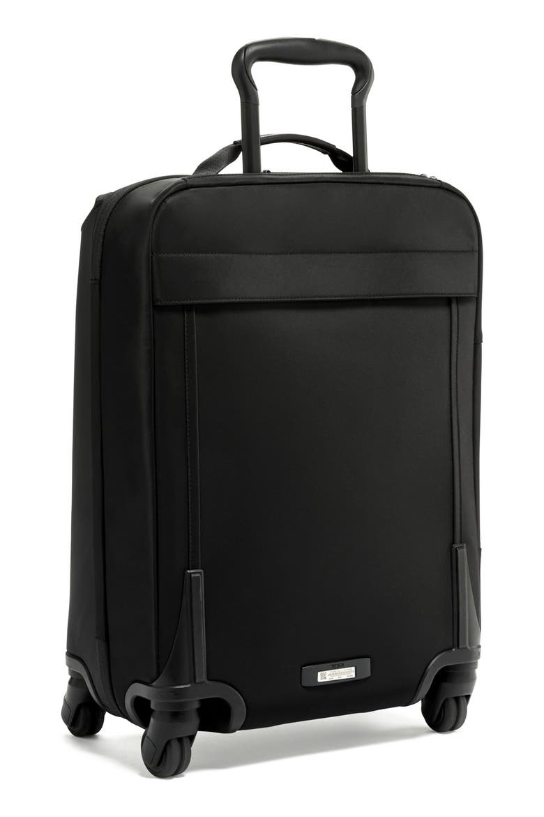Léger 22-Inch International Wheeled Carry-On, Alternate, color, BLACK/ GUNMETAL