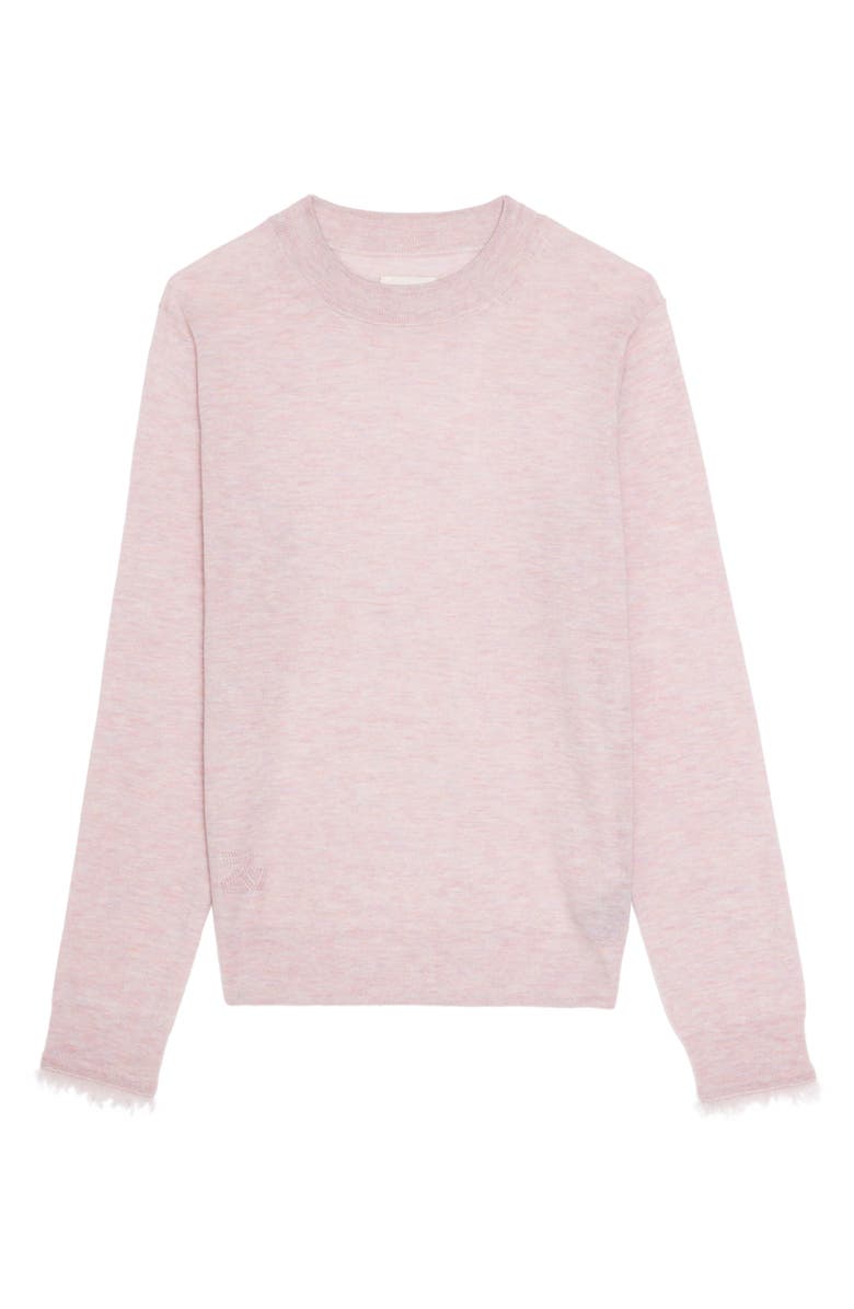 Zadig & Voltaire Ivy Crewneck Cashmere Sweater, Alternate, color,