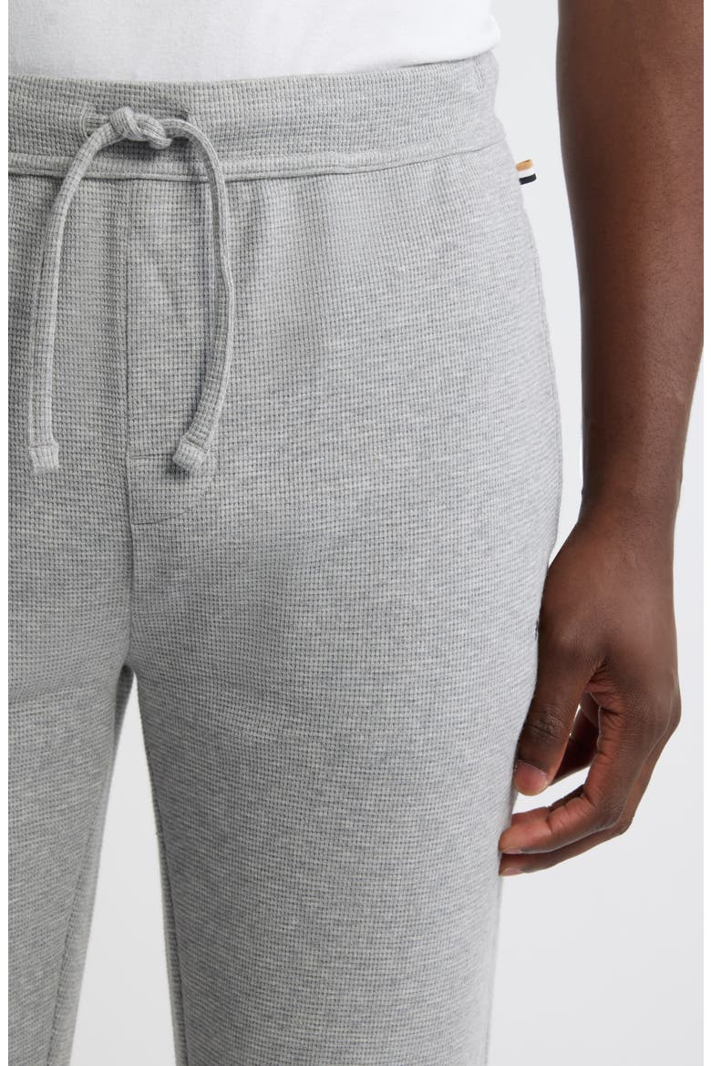 Waffle Knit Joggers, Alternate, color, MEDIUM GREY