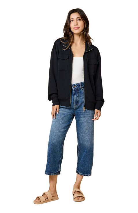 DreamTech Double Zip Bomber Jacket