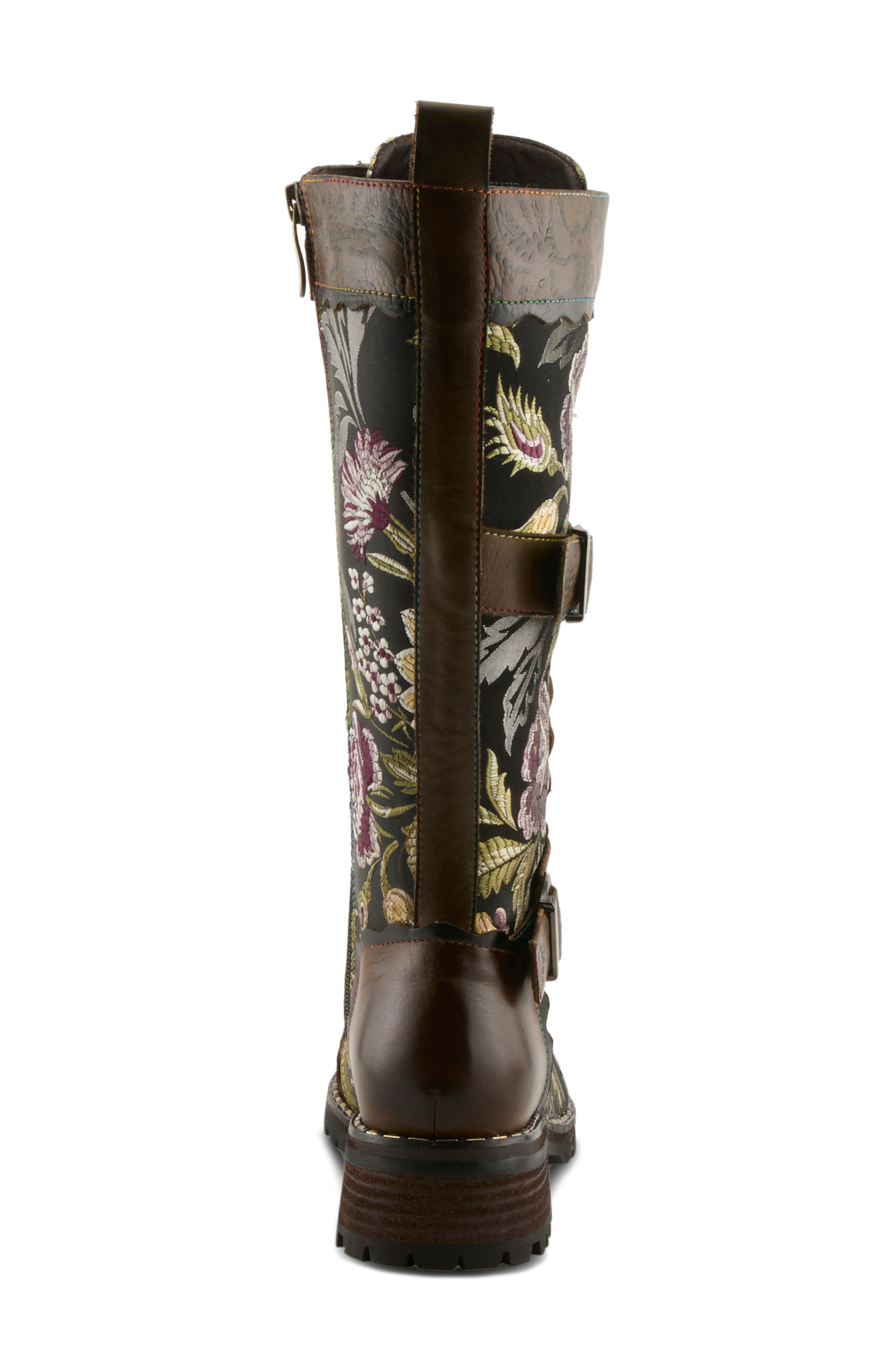 Anotherfave Tall Boot, Alternate, color, OLIVE MULTI