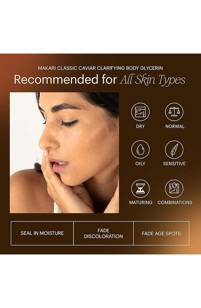 Makari de Suisse Caviar Luminous Body Glycerin, Alternate, color, 