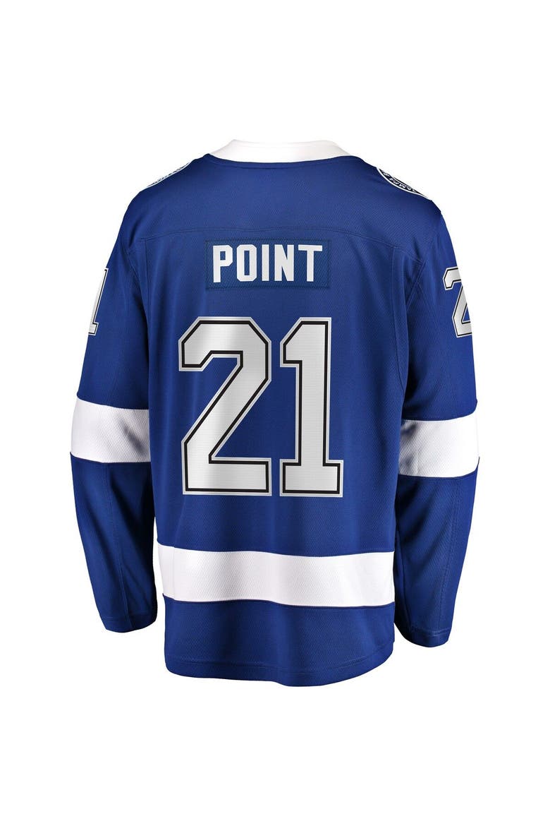 Men's Fanatics Branded Brayden Point Blue Tampa Bay Lightning Home Premier Breakaway Player Jersey, Alternate, color, Blue
