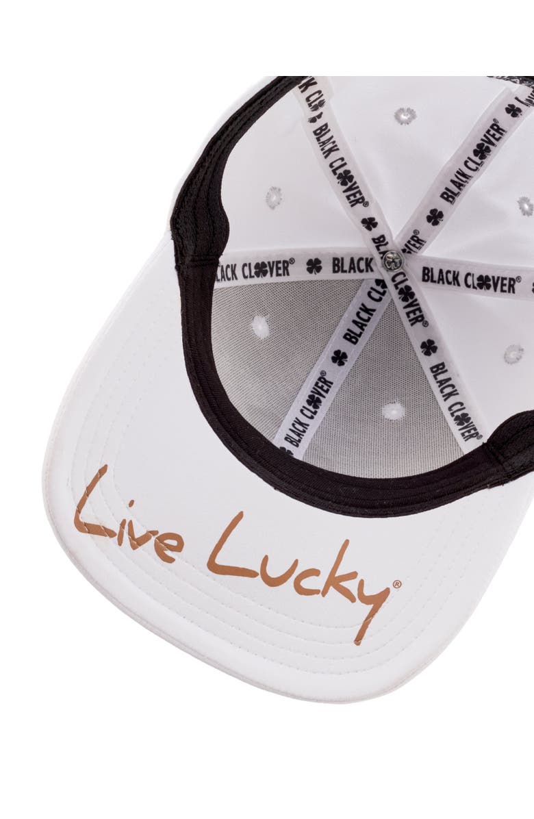 Black Clover Premium Clover 156 Hat, Alternate, color, White