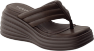 Therapy Australia FLAMES Square Toe Wide Wedge Sandal