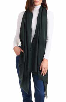 Amicale Cashmere Solid Wrap