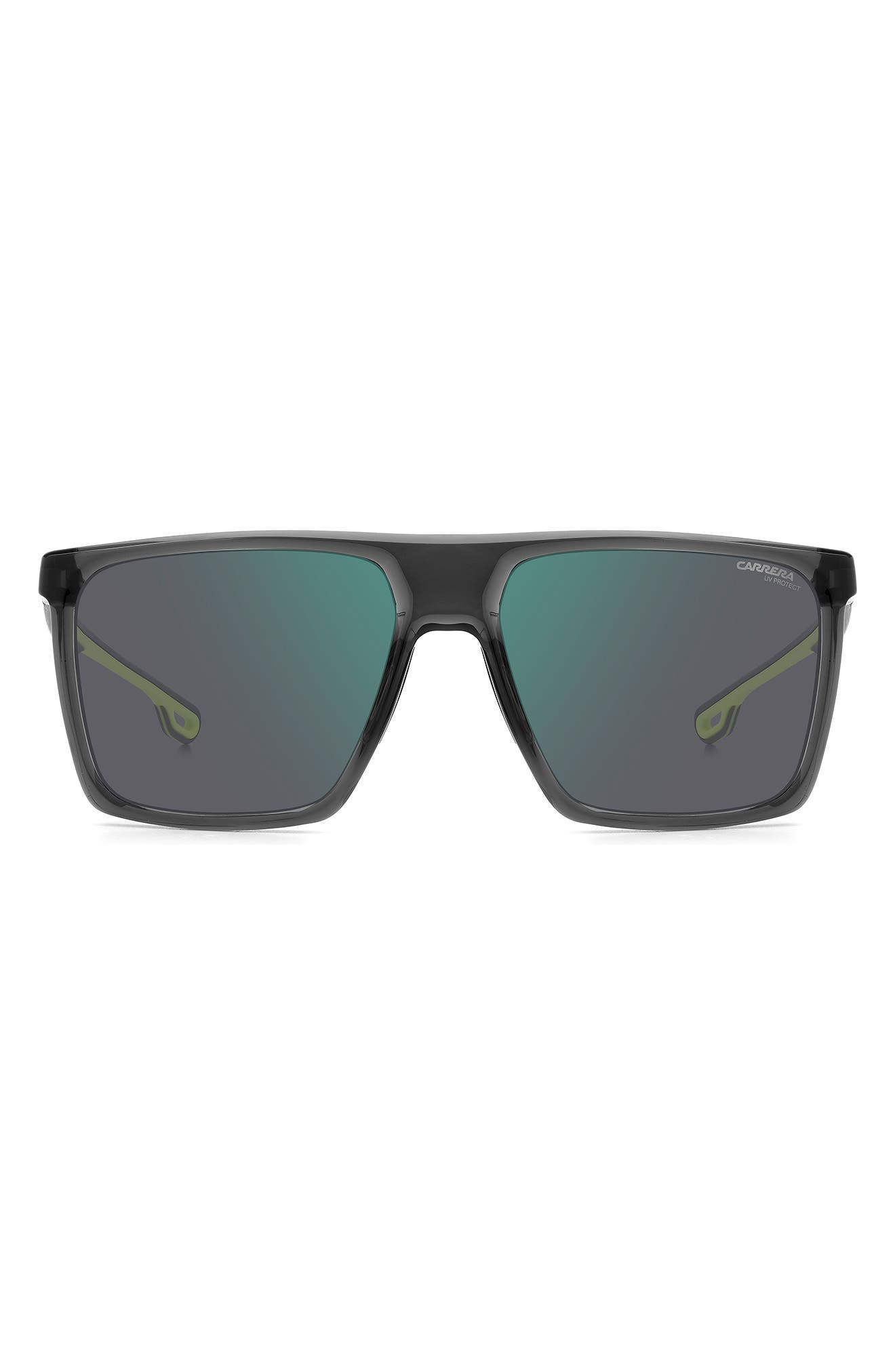 Carrera Eyewear 58mm Gradient Polarized Shield Sunglasses