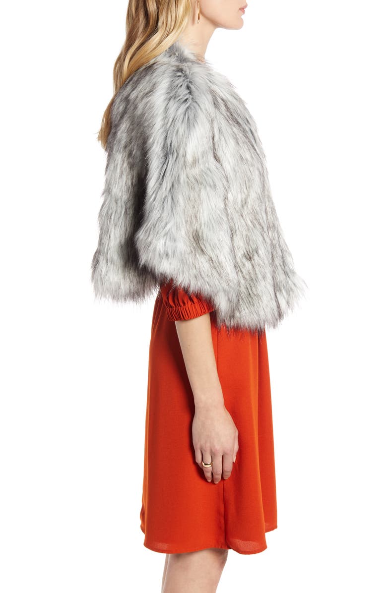 Halogen<sup>®</sup> Faux Fur Capelet, Alternate, color, 