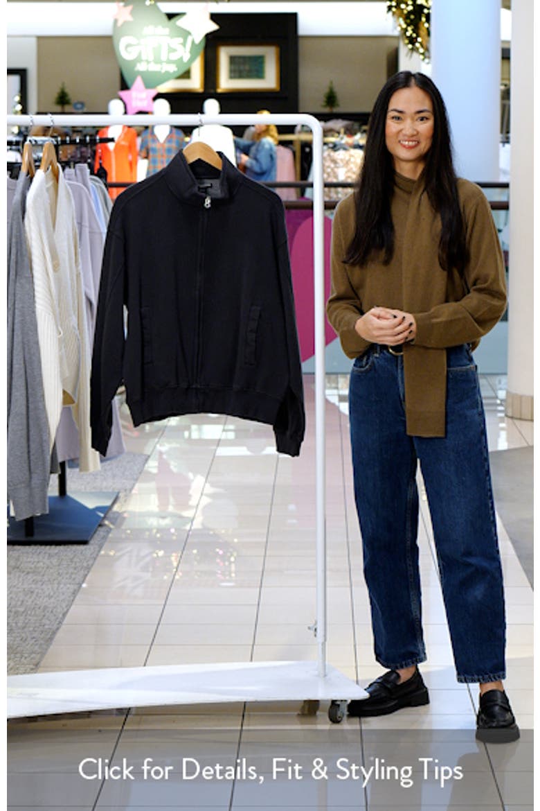 The Avery Brushed Cotton Blend Fleece Sweatshirt video