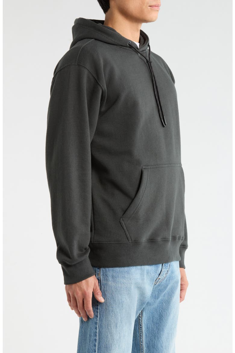 Bolo Fleece Hoodie, Alternate, color, ONYX