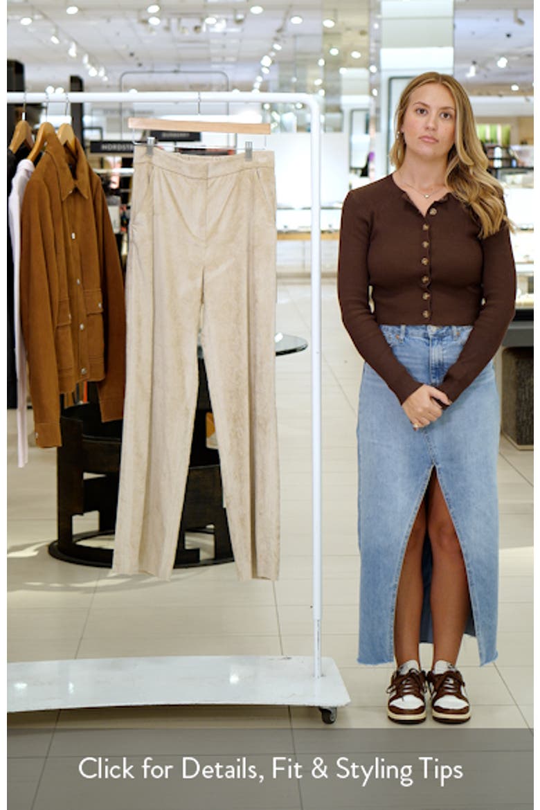 Grigore Cotton Blend Corduroy Pants video