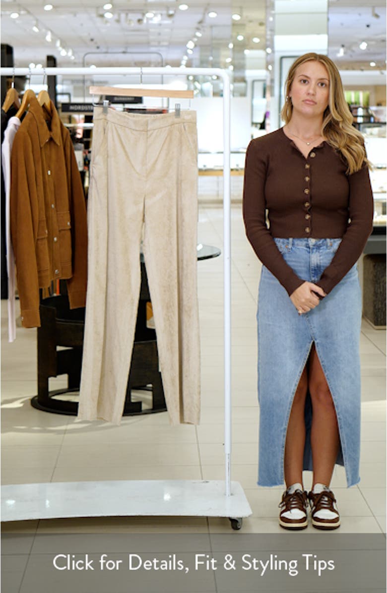 Grigore Cotton Blend Corduroy Pants, sales video thumbnail