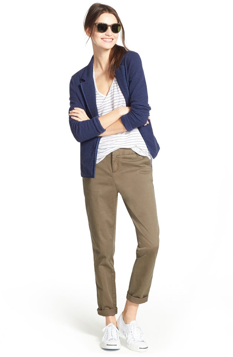 Caslon<sup>®</sup> Chino Ankle Pants, Alternate, color,