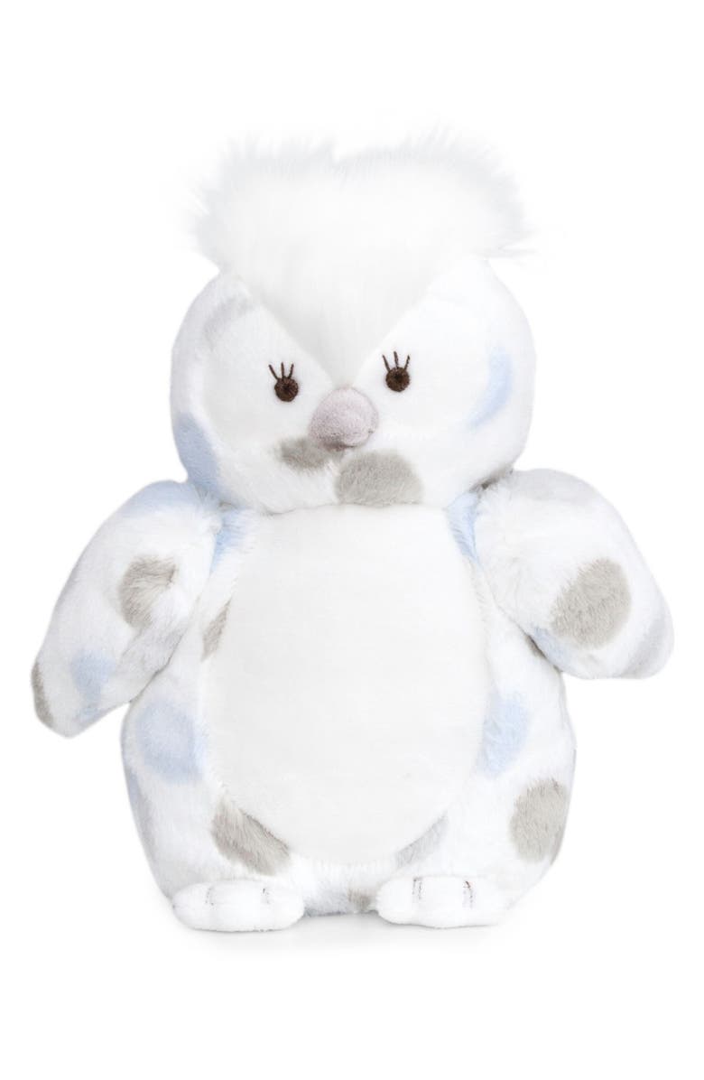Little Giraffe Luxe Plush Little Owl Stuffed Animal, Main, color,