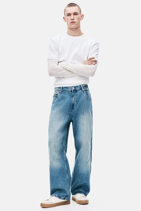 Baggy Darted Jeans