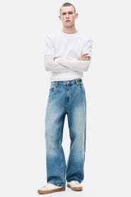 H&M Baggy Darted Jeans