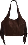 rag & bone Brayton Fringe Suede Shopper