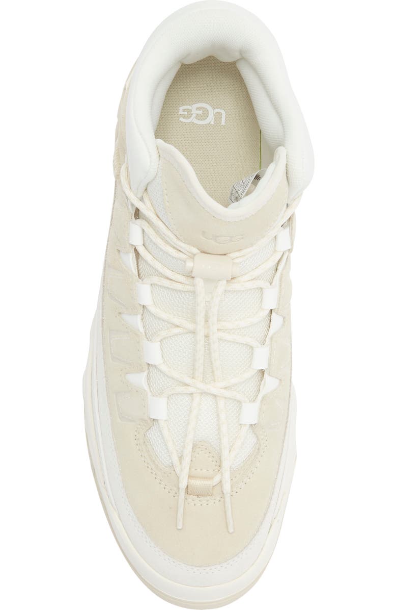 UGG<sup>®</sup> CapTrail High Waterproof Sneaker, Alternate, color, Light Beige