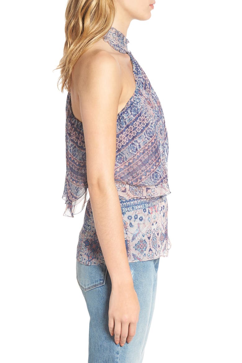 Ophelia Silk Blouse, Alternate, color, CHAMBERS
