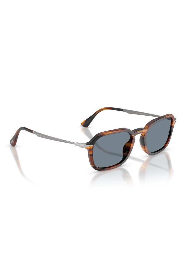 54mm Phantos Sunglasses, Alternate, color, STRIPED BLACK / BROWN