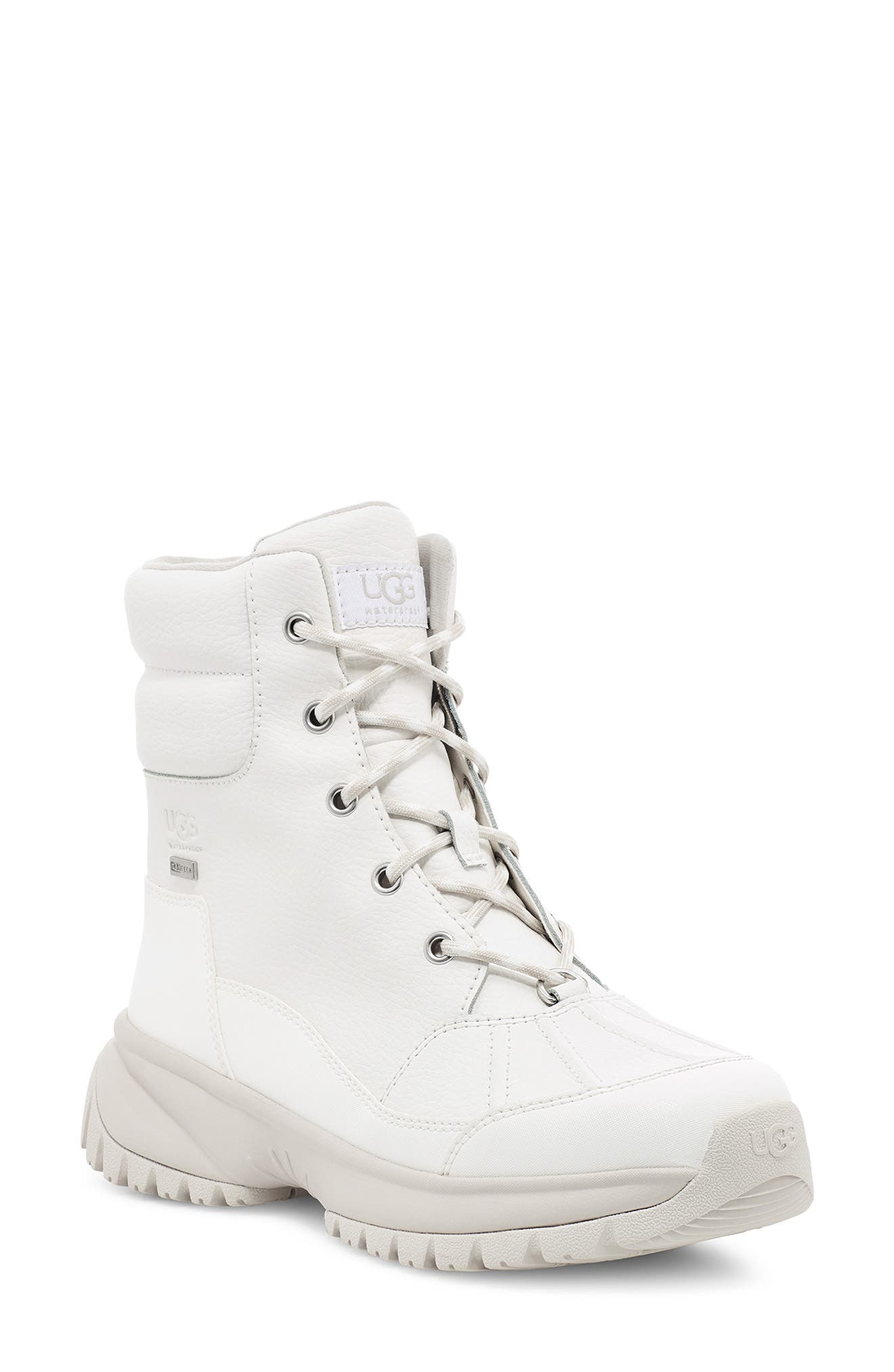 UGG<sup>®</sup> Yose Waterproof Lace-Up Boot, Main, color, 