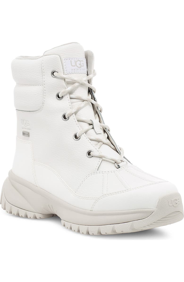 UGG<sup>®</sup> Yose Waterproof Lace-Up Boot, Main, color,