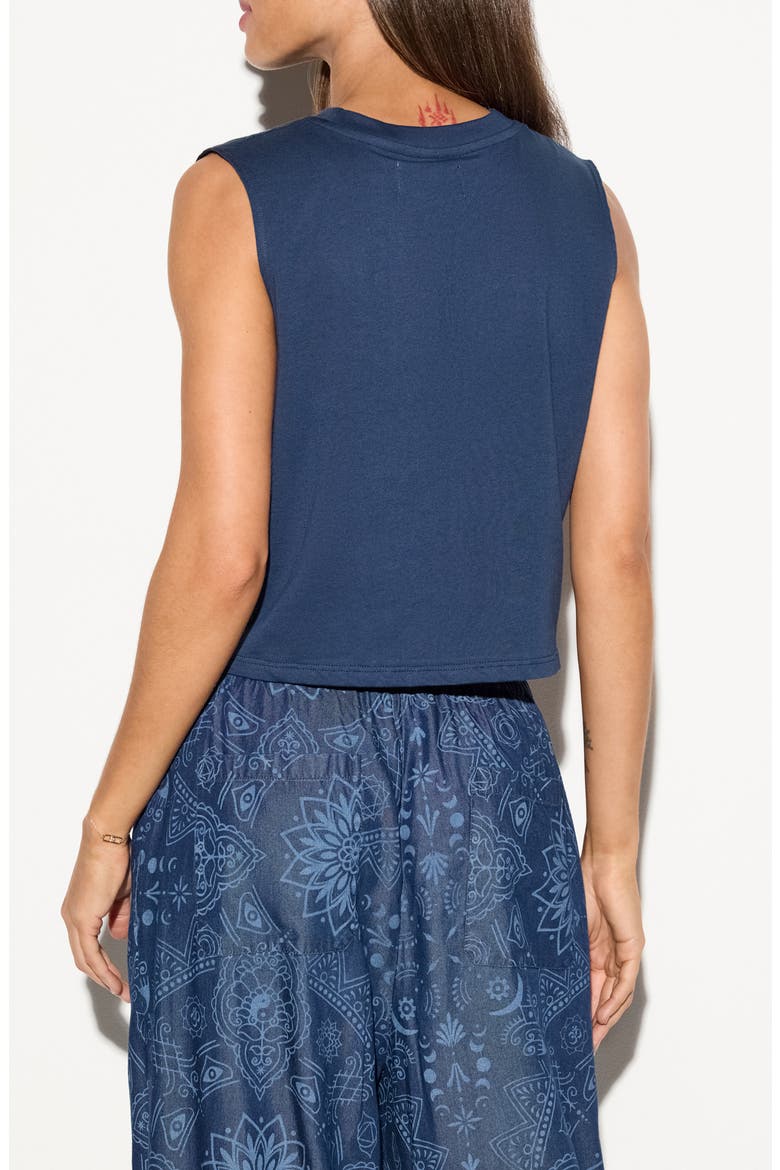 Mandala Wrap Spirit Tank, Alternate, color, INDIGO