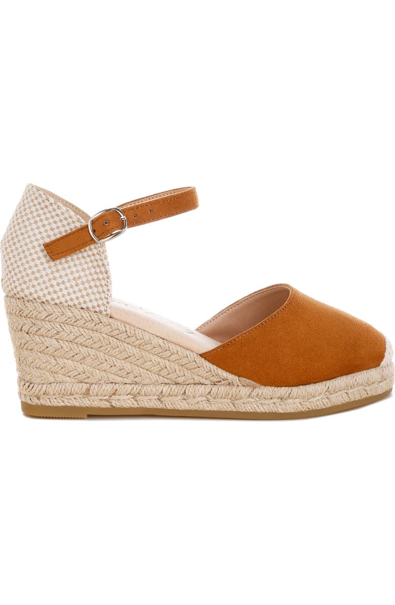 LONDON RAG Anglong Espadrille Wedge Sandal, Alternate, color, Tan