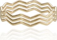 Ettika Zig Zag Bangle Set
