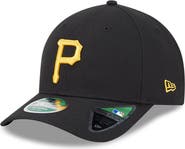 New Era Men's New Era Black Pittsburgh Pirates Player Replica 9FORTY Adjustable Hat