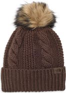 The North Face Oh Mega Faux Fur Pompom Beanie