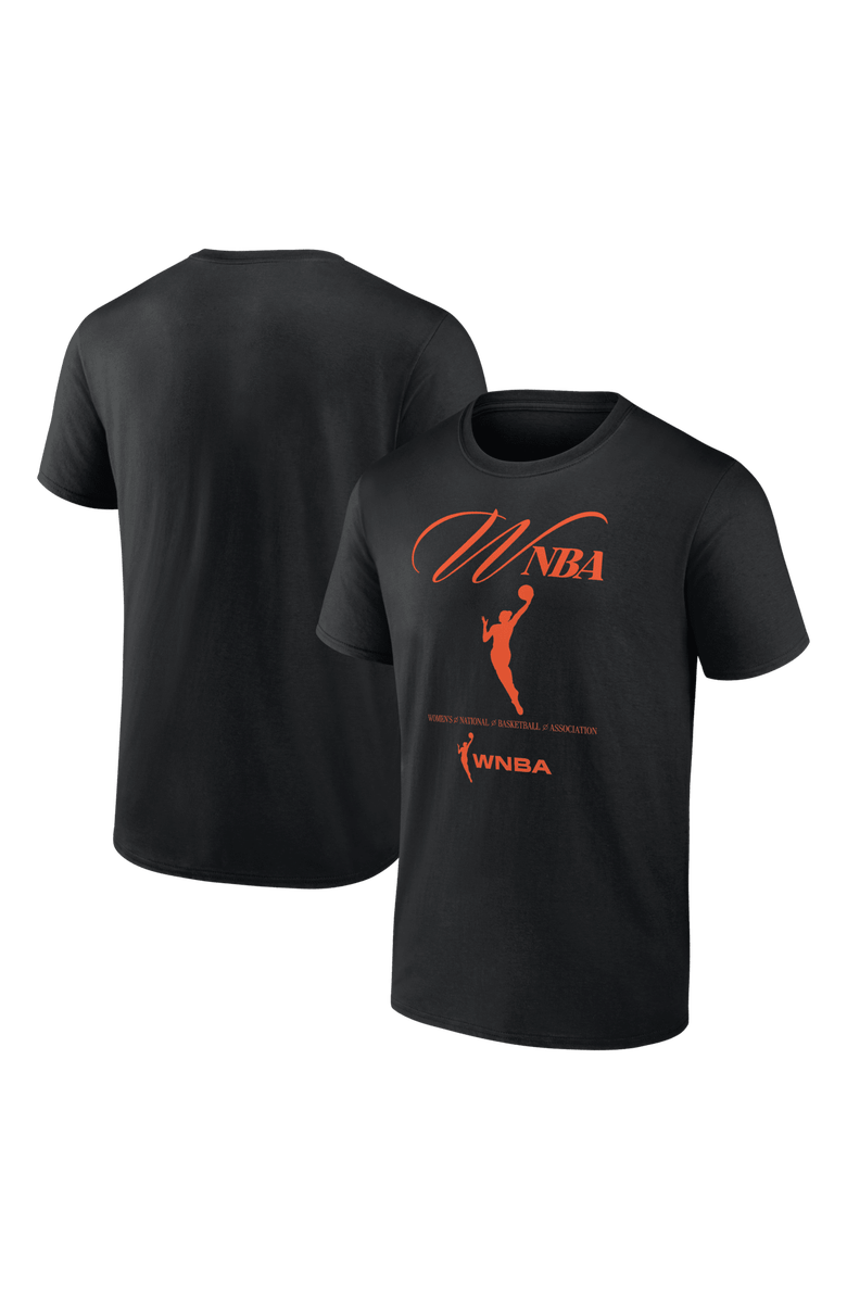 Logo Athletic Unisex Logo Athletic Black WNBA Gear In Motion T-Shirt, Main, color, Black