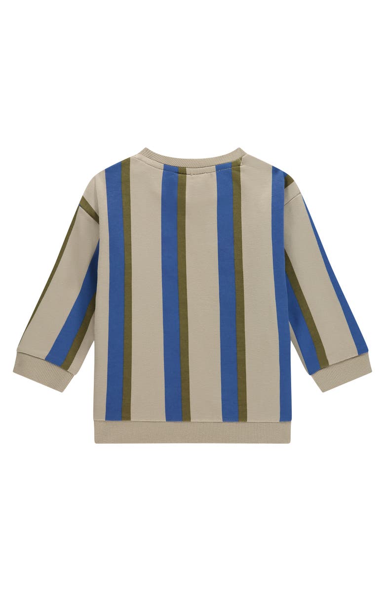 BABYFACE Candy Stripe Crewneck Sweatshirt, Alternate, color, Kit