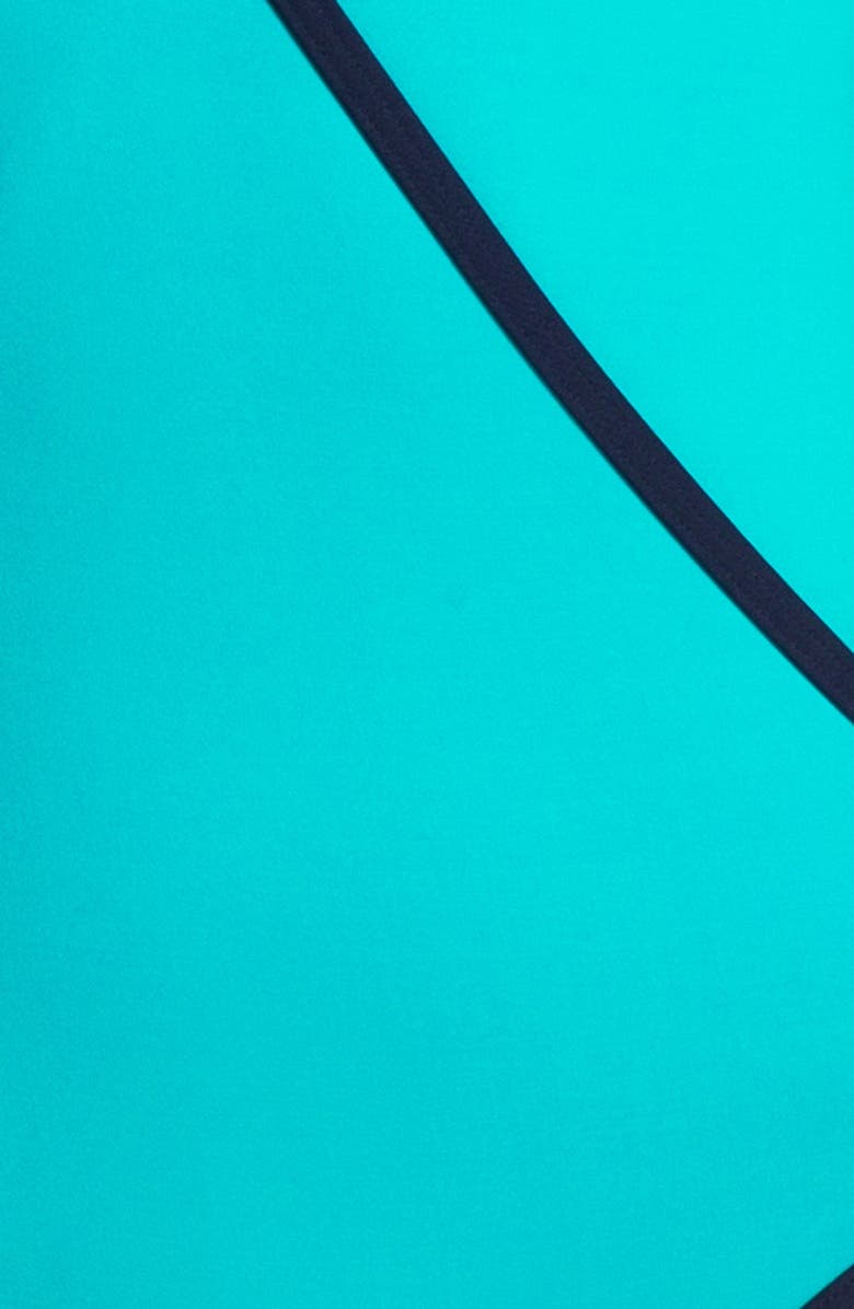 MARC BY MARC JACOBS Deep V-Neck Maillot Swimsuit, Alternate, color, 