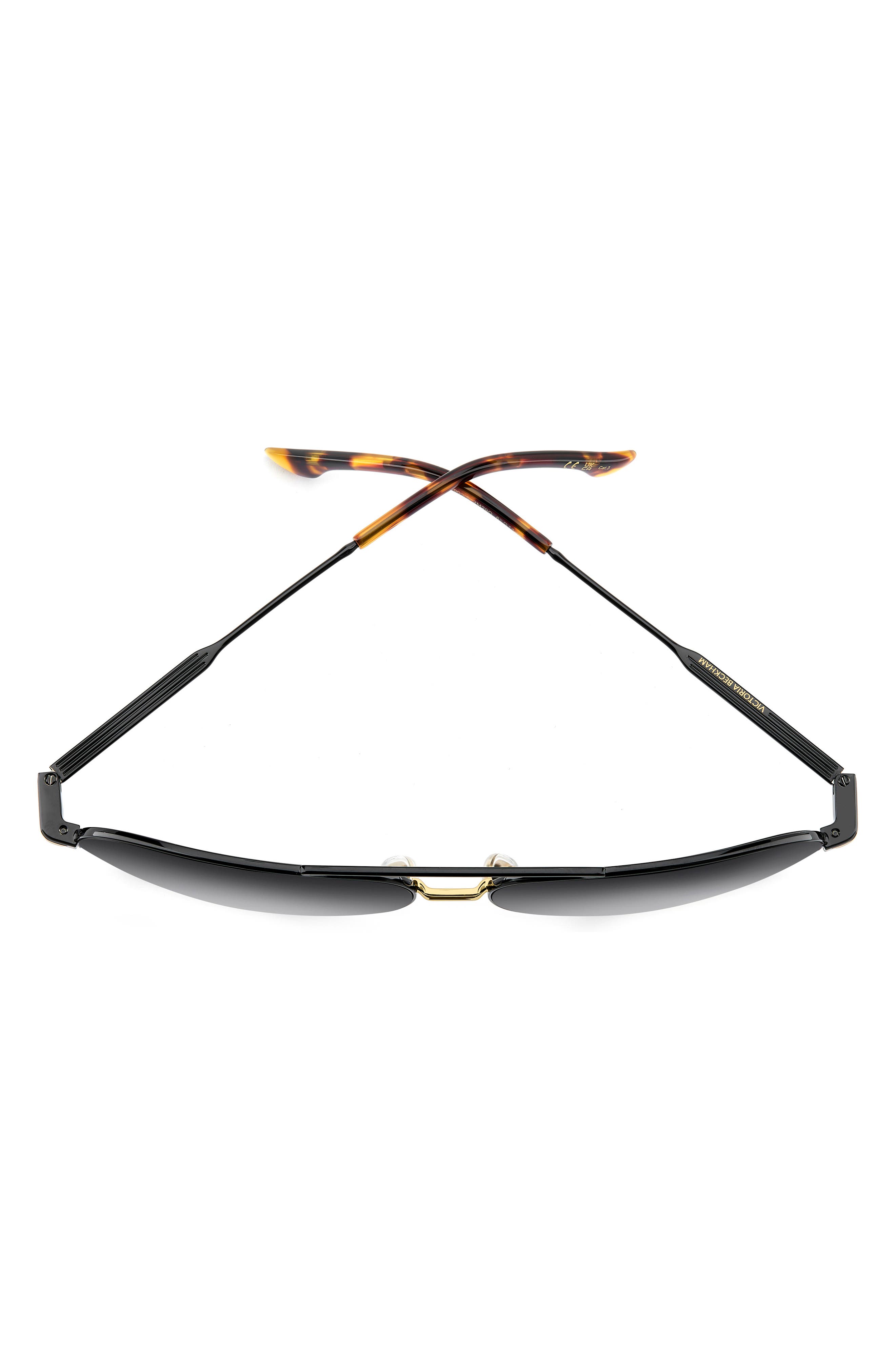 Victoria Beckham Aviator Sunglasses Marchon NIB 0623 Victoria Beckham sunglasses VB213S WOMAN 61/13/140 723 GOLD  main image 2