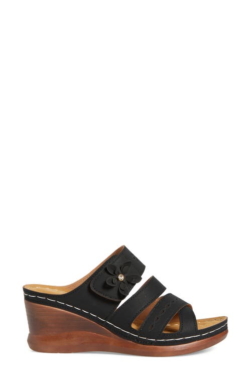 Extreme By Eddie Marc Wedge Slide Sandal