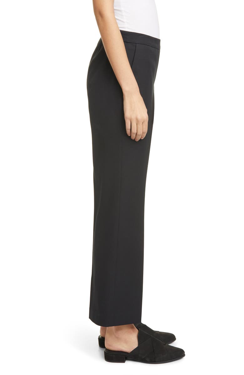 Eileen Fisher High Waist Stretch Organic Cotton Pants, Alternate, color,