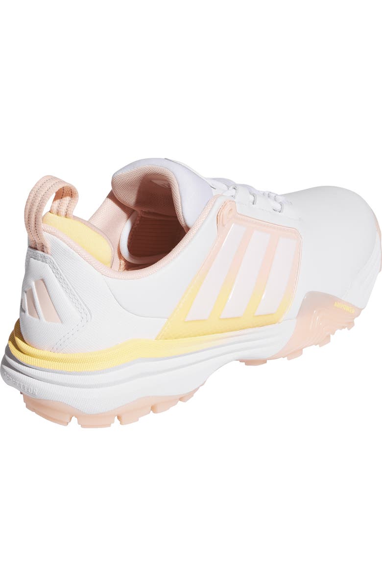 adidas Adipower 26 Spikeless Golf Shoe, Alternate, color, White/ Blush Pink