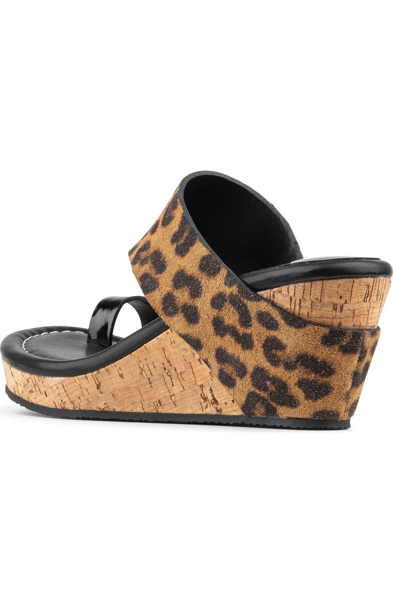 Donald Pliner Gyer Wedge Sandal, Alternate, color, Leopard