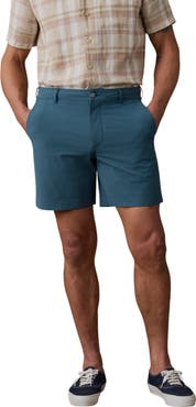 Faherty All Day 7-Inch Water Repellent Shorts