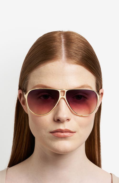 Isabel Marant 60mm Gradient Pilot Sunglasses